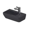 Duravit D-Neo Umywalka wisząca 40x22 cm mała antracyt mat 0739401341