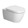 Duravit Darling New Miska WC podwieszana 37x54 cm lejowa biała z powłoką WonderGliss 25450900001