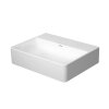 Duravit DuraSquare Umywalka meblowa 50x40 cm bez otworu na baterię biała alpin 2356500070