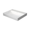Duravit DuraSquare Umywalka meblowa 60x47 cm bez otworu na baterię biały Alpin z powłoką WonderGliss 23546000701