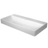 Duravit DuraSquare Umywalka nablatowa 100x47 cm bez otworów na baterię biała 2353100079