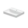 Duravit DuraSquare Umywalka nablatowa 60x47 cm z otworem na baterię biała 2354600041