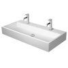 Duravit DuraSquare Umywalka wisząca 100x47 cm z 2 otworami na baterię biała 2353100043