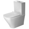 Duravit DuraStyle Miska WC stojąca 37x63 cm, lejowa, biała z powłoką WonderGliss 21550900001