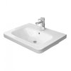 Duravit DuraStyle Umywalka meblowa 65x48 cm z przelewem z jednym otworem na baterię biała 2320650000
