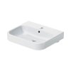 Duravit Happy D.2 Umywalka meblowa 60x50,5 cm biały Alpin z powłoką WonderGliss 23186000001
