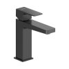 Duravit Manhattan Bateria umywalkowa bez korka czarny mat MH1020002046