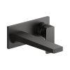 Duravit Manhattan Bateria umywalkowa podtynkowa czarny mat MH1070004046