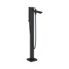 Duravit Manhattan Bateria wannowa wolnostojąca czarny mat MH5250000046
