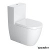Duravit ME by Starck Miska WC stojąca 37x65 cm HygieneGlaze, lejowa, biała 2170092000