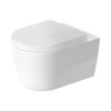 Duravit ME by Starck Toaleta WC HygieneFlush bez kołnierza spłukiwanie 4,5/3 l biała z powłoką HygieneGlaze 2518092000