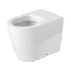 Duravit ME by Starck Toaleta WC stojąca biały/biały satynowy z powłoką WonderGliss 21690926001