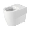 Duravit ME by Starck Toaleta WC stojąca biały satynowy z powłoką HygieneGlaze 216909AC00