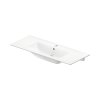 Duravit ME by Starck Umywalka meblowa 123x49 cm z otworem na baterię biały satynowy z powłoką WonderGliss 23361232001