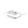 Duravit ME by Starck Umywalka meblowa 43x30 cm z przelewem biały satynowy 0723433200