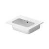 Duravit ME by Starck Umywalka meblowa 53x43 cm bez otworu na baterię biały satynowy 2336533260