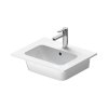 Duravit ME by Starck Umywalka meblowa 53x43 cm z otworem na baterię biały satynowy 2336533200