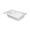 Duravit ME by Starck Umywalka meblowa 63x40 cm bez otworu na baterię biały satynowy 2342633260