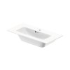 Duravit ME by Starck Umywalka meblowa 83x40 cm z otworem na baterię biały Alpin z powłoką WonderGliss 23428300001