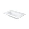 Duravit ME by Starck Umywalka meblowa 83x49 cm bez otworu na baterię biały Alpin 2336830060