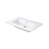 Duravit ME by Starck Umywalka meblowa 83x49 cm bez otworu na baterię biały satynowy 2336833260