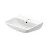 Duravit ME by Starck Umywalka wisząca 55x44 cm biały satynowy z powłoką WonderGliss 23355532001