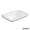 Duravit PuraVida Umywalka nablatowa 70x46,5 cm, bez przelewu, bez otworu na baterię, biała 0369700000