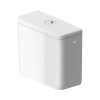 Duravit Qatego Spłuczka WC przyłacze po lewej biała z powłoką HygieneGlaze 0947002085