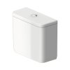 Duravit Qatego Spłuczka WC przyłącze na dole po lewej biały Alpin 0947100085