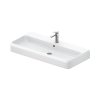 Duravit Qatego Umywalka meblowa 100x47 cm z otworem na baterię szlifowany spód biały Alpin 2382100027