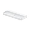 Duravit Qatego Umywalka meblowa 120x47 cm bez otworu na baterię biały Alpin 2382120060