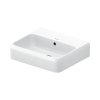 Duravit Qatego Umywalka meblowa 50x42 cm bez otworu na baterię biały Alpin 2382500028