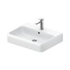 Duravit Qatego Umywalka meblowa 60x47 cm biała z powłoką HygieneGlaze 2382602027