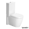 Duravit Starck 2 Miska WC stojąca 37x63 cm, lejowa, biała z powłoką WonderGliss 21450900001