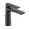 Duravit Tulum Bateria umywalkowa z korkiem 13,5 cm FreshStart  czarny mat TU1021001046
