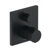 Duravit Universal Bateria prysznicowa termostatyczna podtynkowa czarny mat TH4200015046