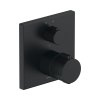 Duravit Universal Bateria wannowo-prysznicowa termostatyczna podtynkowa czarny mat TH4200013046