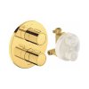 Duravit Universal Bateria wannowo-prysznicowa termostatyczna podtynkowa złoto polerowane TH4200008034