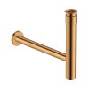 Duravit Universal Syfon umywalkowy ozdobny brąz szczotkowany 0050360400