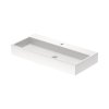 Duravit Vero Air Umywalka meblowa 100x47 cm z otworem na baterię bez przelewu biały Alpin z powłoką WonderGliss 23501000411