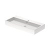 Duravit Vero Air Umywalka meblowa 100x47 cm z otworem na baterię z przelewem biały Alpin z powłoką WonderGliss 23501000001