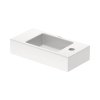 Duravit Vero Air Umywalka meblowa 50x25 cm bateria po prawej stronie biały Alpin 0724500008