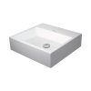 Duravit Vero Air Umywalka meblowa 50x47 cm bez otworu na baterię bez przelewu biały Alpin z powłoką WonderGliss 23505000791