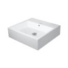 Duravit Vero Air Umywalka meblowa 50x47 cm bez otworu na baterię z przelewem  biały Alpin 2350500028