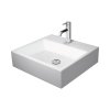 Duravit Vero Air Umywalka meblowa 50x47 cm z otworem na baterię bez przelewu biały Alpin z powłoką WonderGliss 23525000411