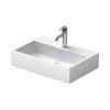 Duravit Vero Air Umywalka meblowa 60x40 cm z otworem na baterię bez przelewu biały Alpin z powłoką WonderGliss 23686000411
