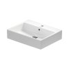 Duravit Vero Air Umywalka meblowa 60x47 cm z otworem na baterię z przelewem biały Alpin z powłoką WonderGliss 23526000001