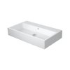Duravit Vero Air Umywalka meblowa 80x47 cm bez otworu na baterię z przelewem biały Alpin z powłoką WonderGliss 23508000601