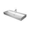 Duravit Vero Air Umywalka nablatowa 120x47 cm z przelewem z otworem na baterię biała alpin 2350120027
