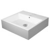 Duravit Vero Air Umywalka nablatowa 50x47 cm bez otworów na baterię biała 2352500060